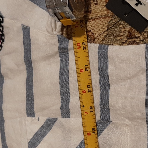 John Mark 100% Linen Tunic Top Size Small - Picture 7 of 12